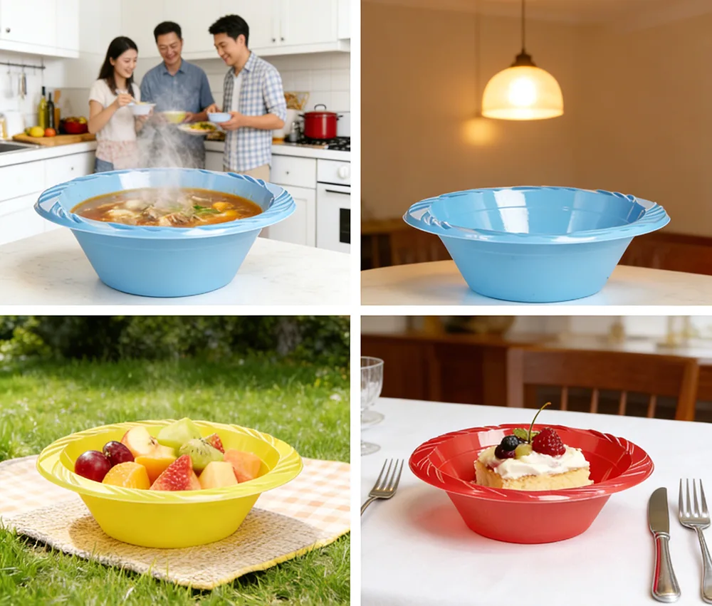 12oz Disposable Party Plastic Bowl