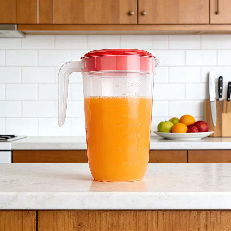 2L PP Commercial Plastic Pitcher for Beverage Shops